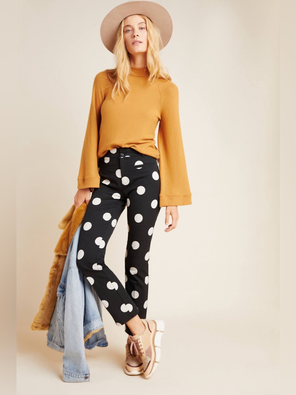 NWT Anthropologie The Essential Skinny Kick Flare Pants
